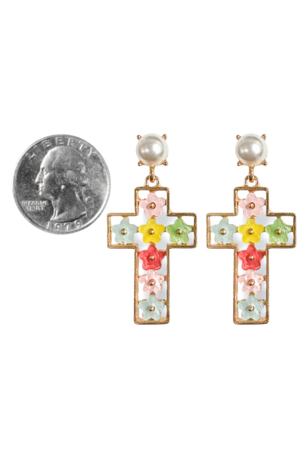 Made For More Cross Earrings - Image 2