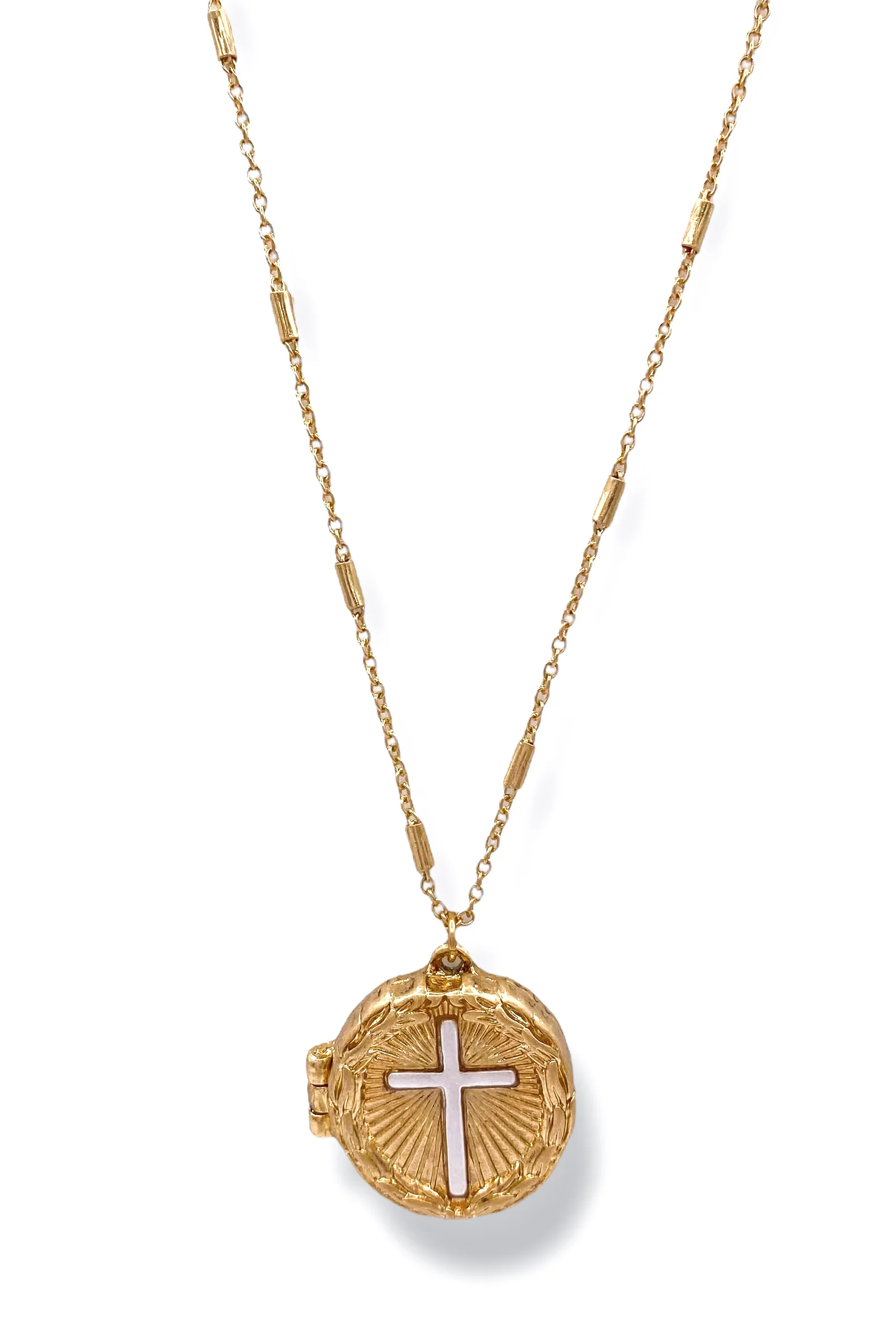 Light Of The World Locket Necklace