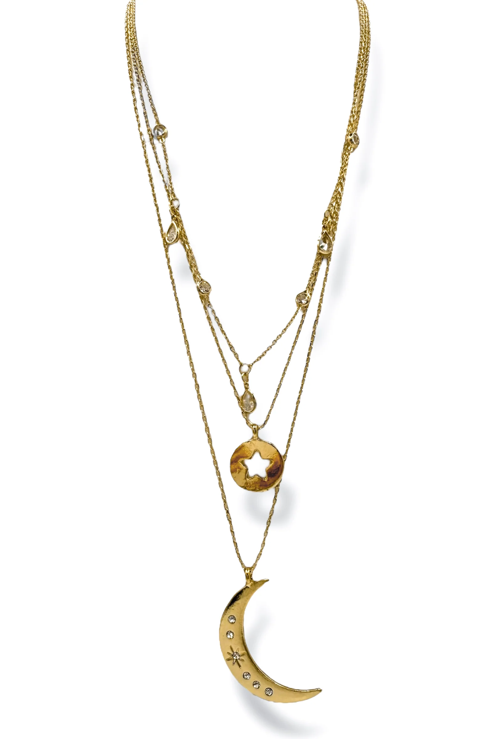 DOORBUSTER Into The Night Layered Necklace