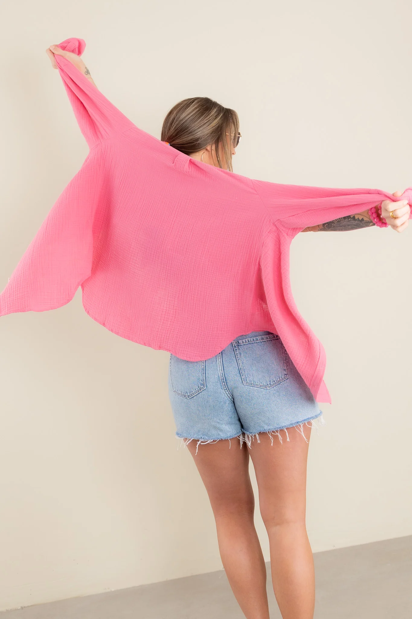 Boyfriend Dahlia Long Sleeve Linen Shirt *Final Sale* - Image 3