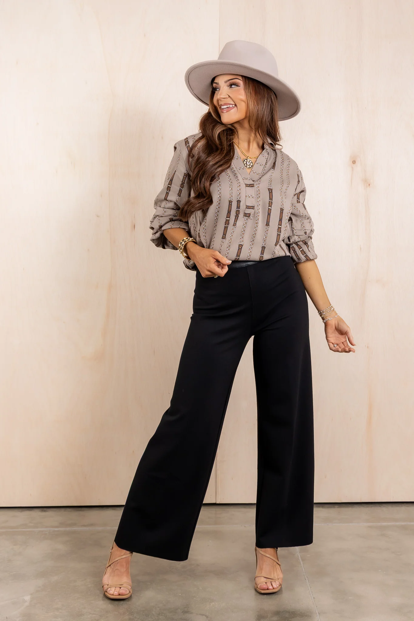 Lysse Denver High Waist Black Wide Leg Pant - Image 2