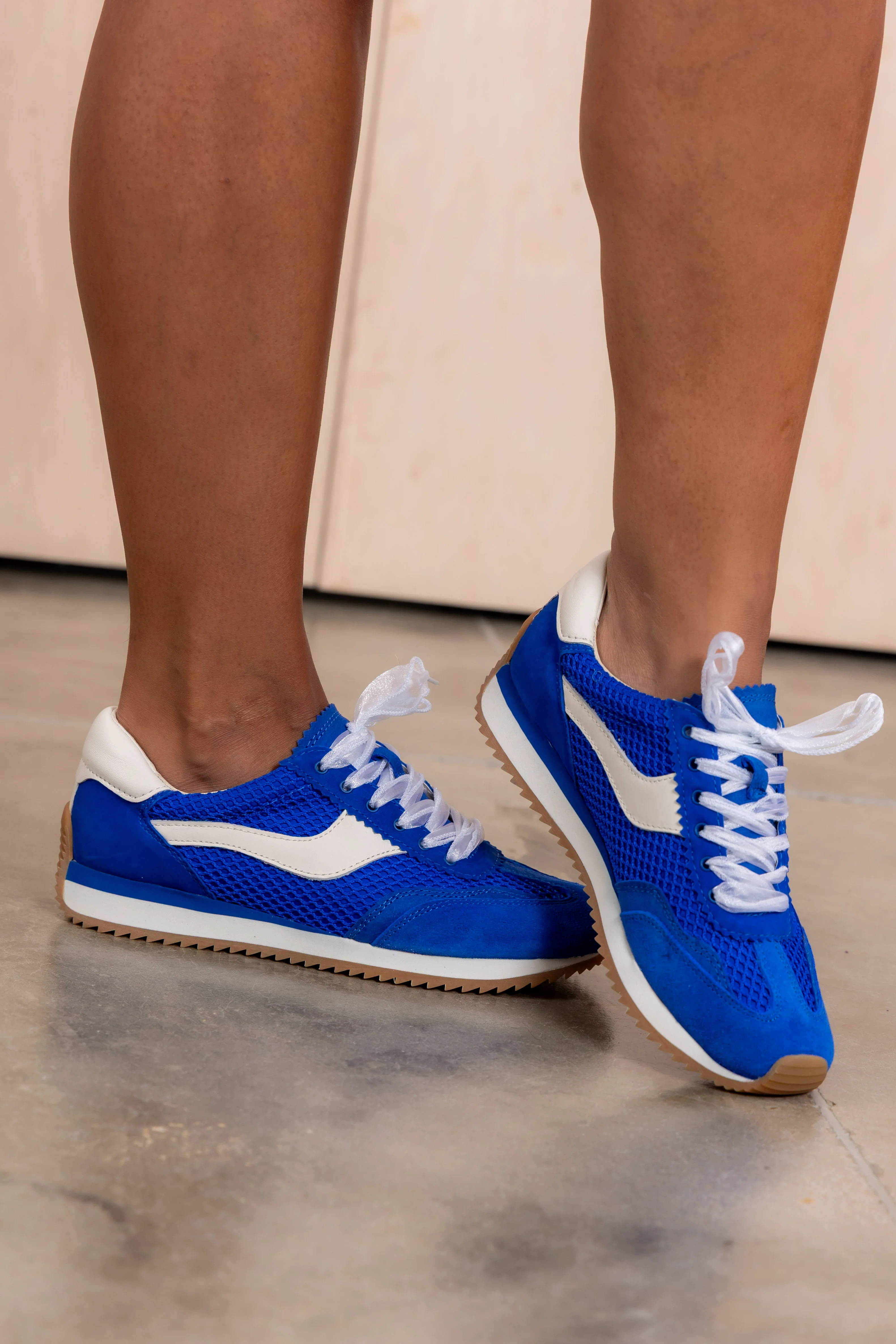 Dolce Vita B.NTCD Royal Blue Mesh Sneakers - Image 5