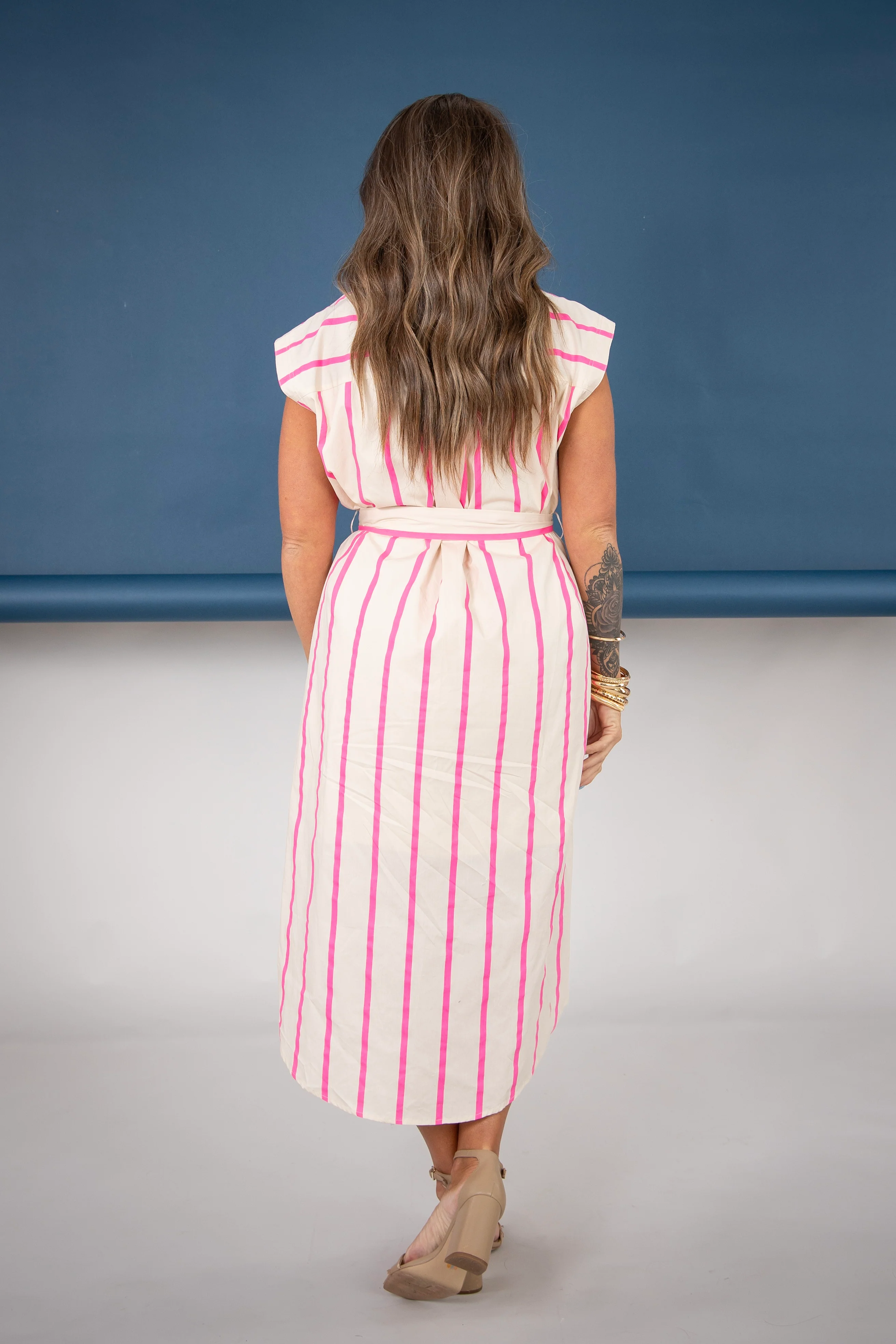 Let's Flamingo Dress - FINAL SALE - Image 3
