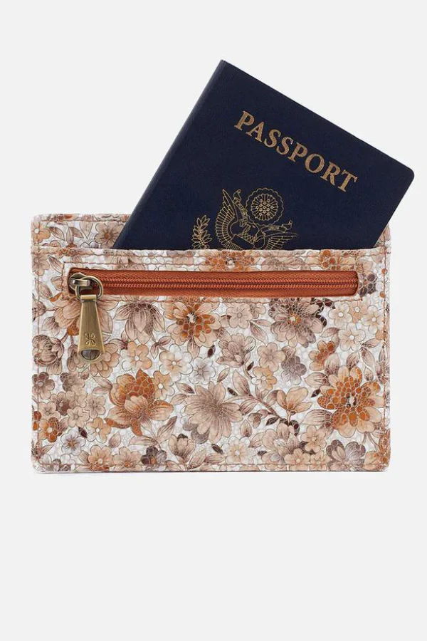 Euro Slide Card Wallet - Sepia Bloom | HOBO - Image 2