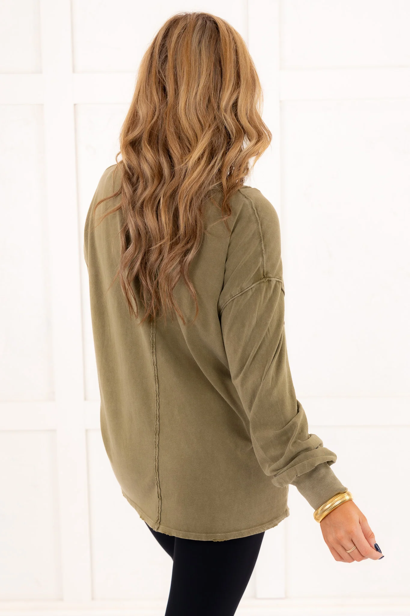 Fade Into You Top - Military Olive | Free People - Image 5