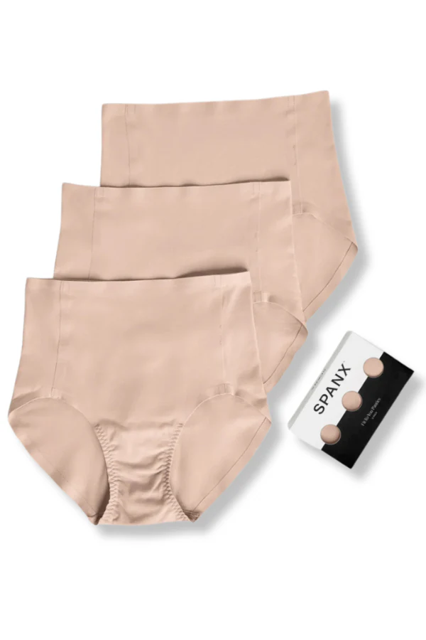 Spanx Fit-To-You Naked Brief Panties 3 Pack