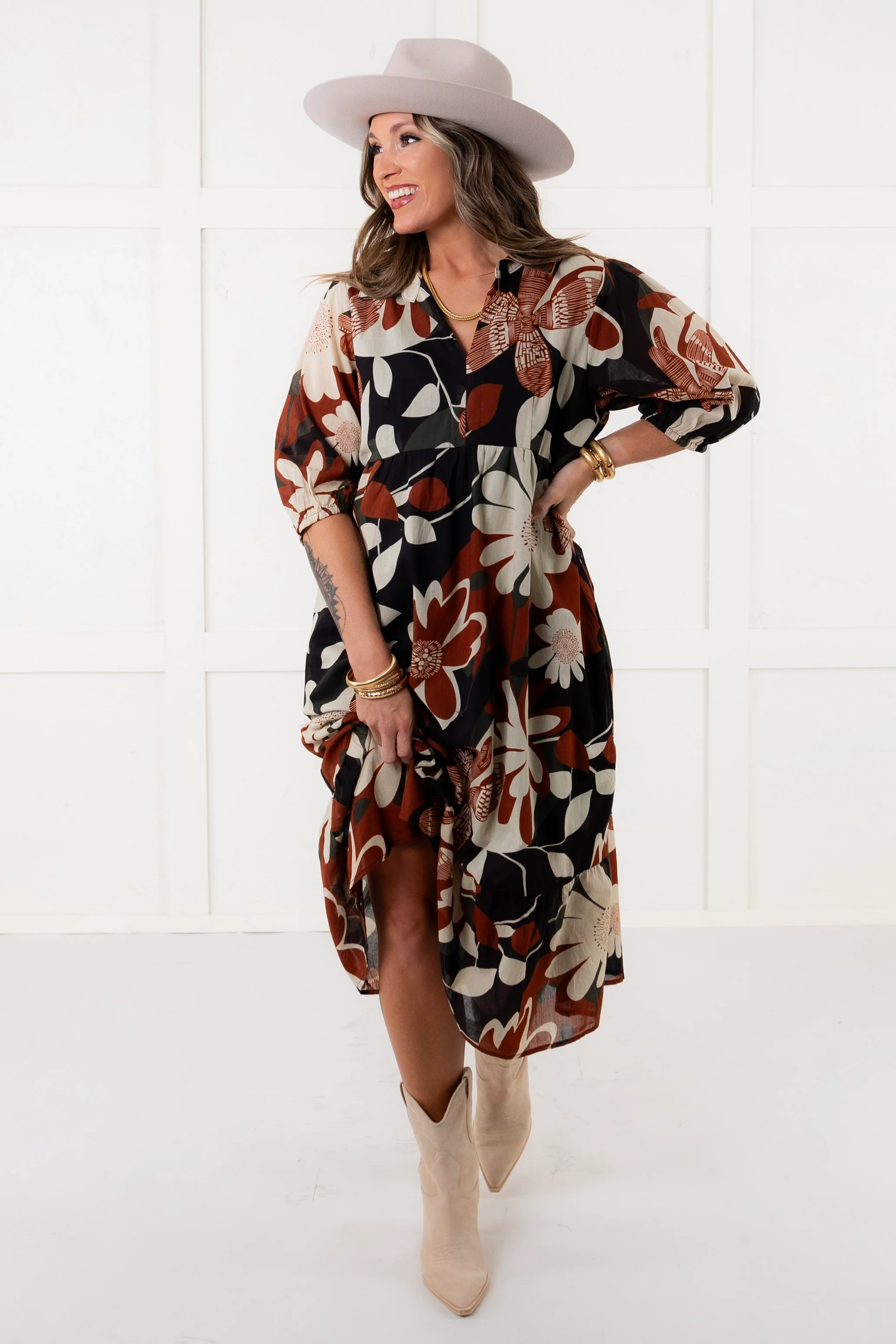 Colors Of The Wind Midi Dress - Image 2