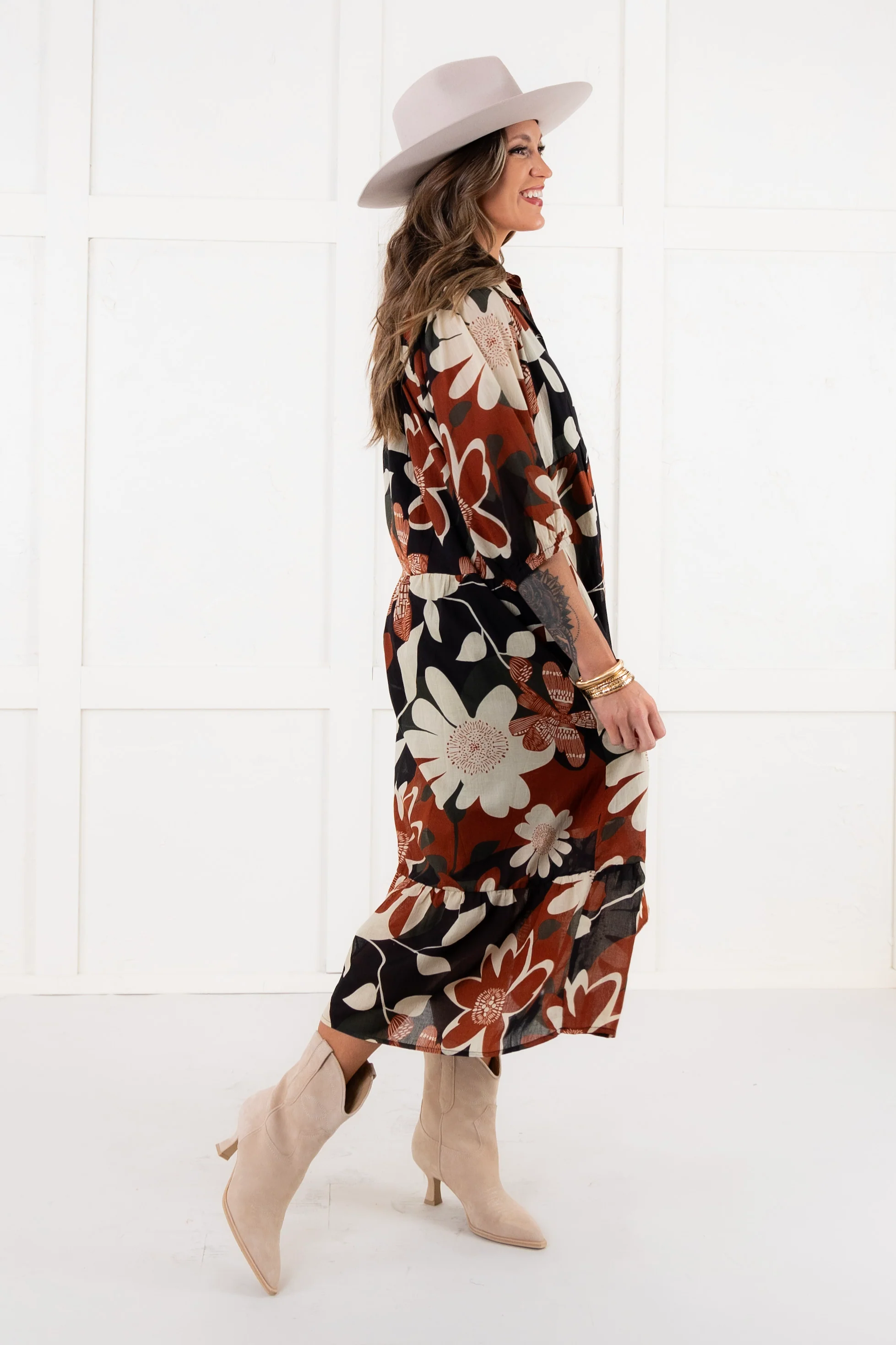 Colors Of The Wind Midi Dress - Image 4