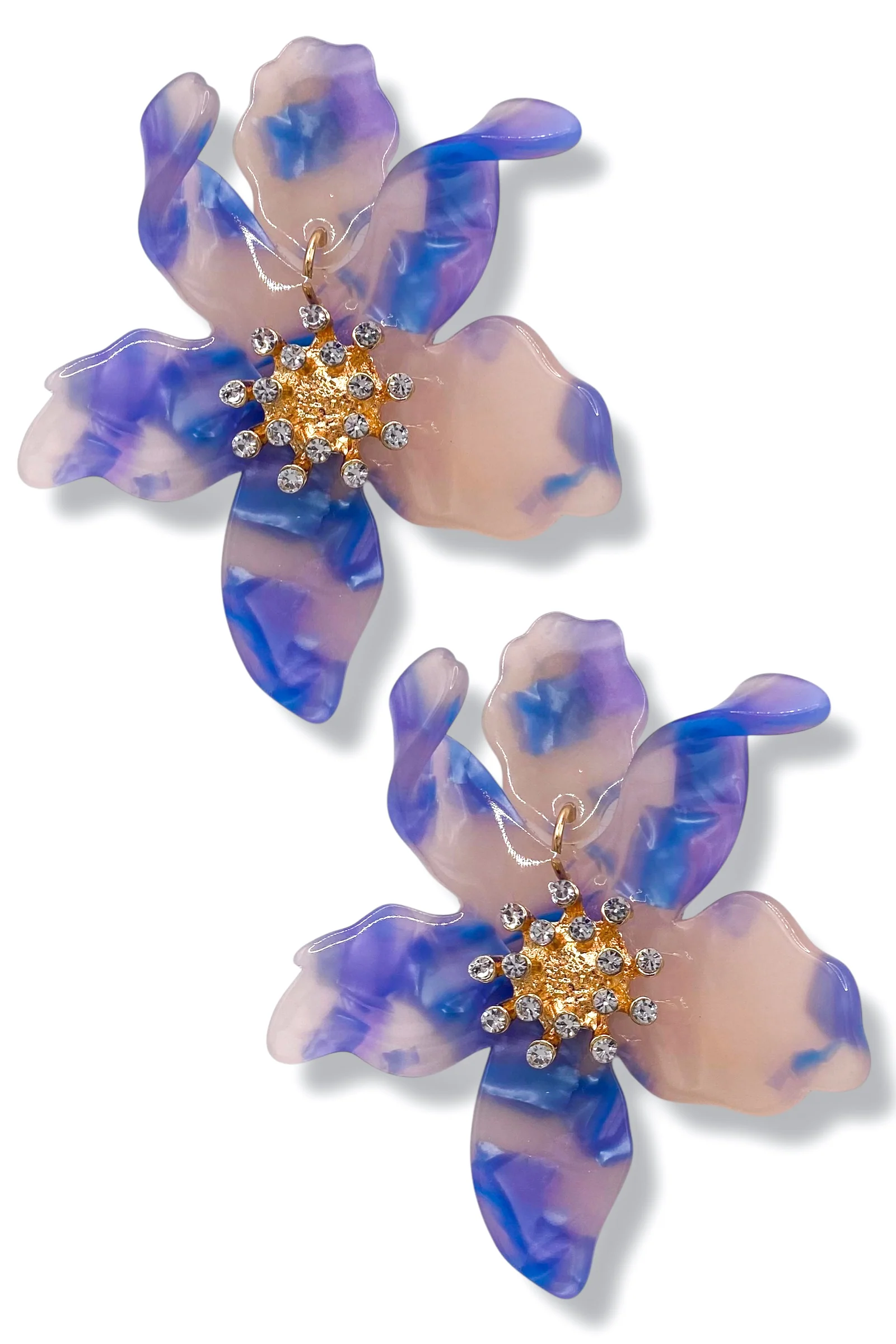 Cassie Flower Acrylic Earrings
