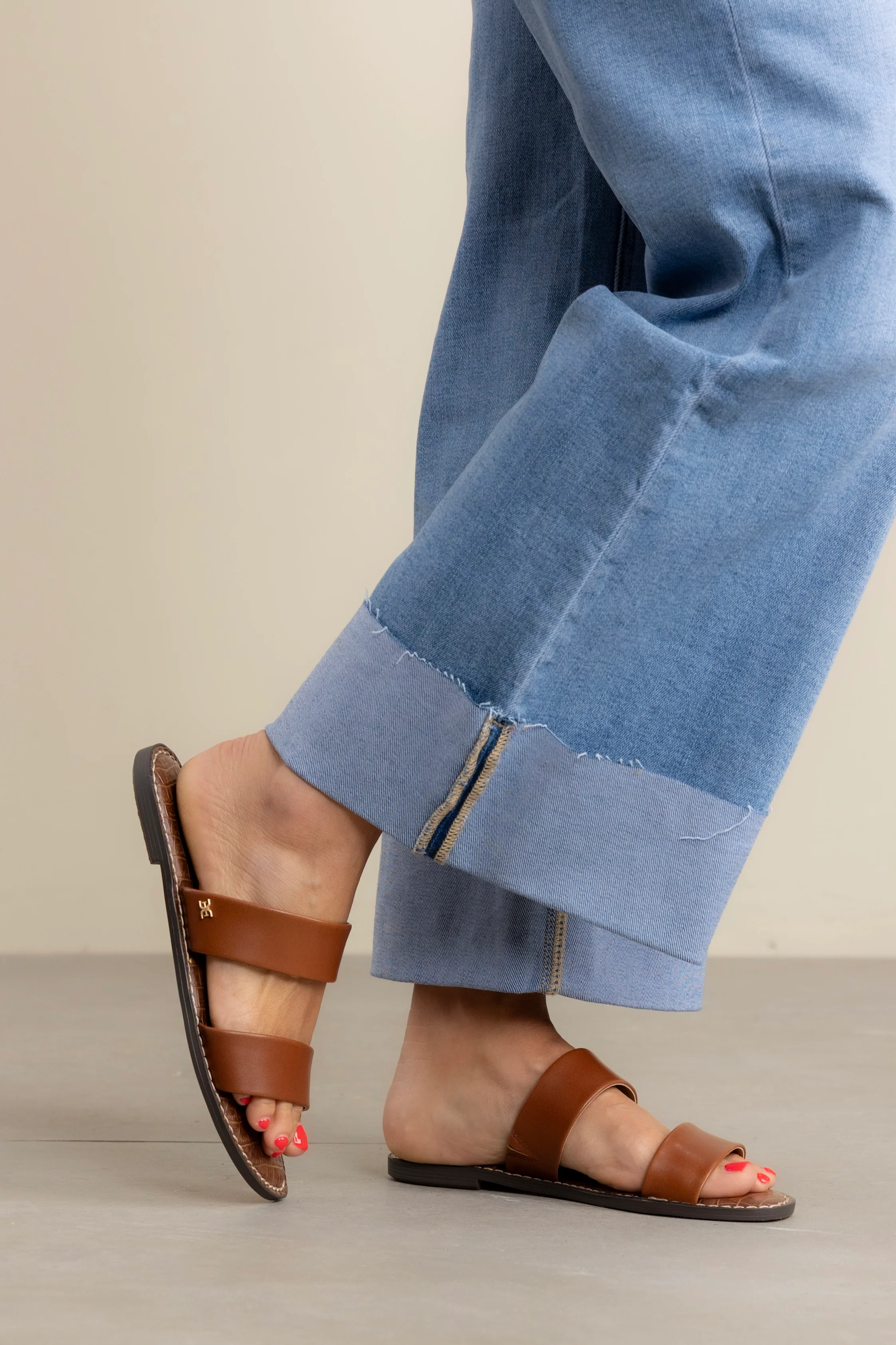 Sam Edelman Gala Rich Cognac Sandals *Final Sale* - Image 2