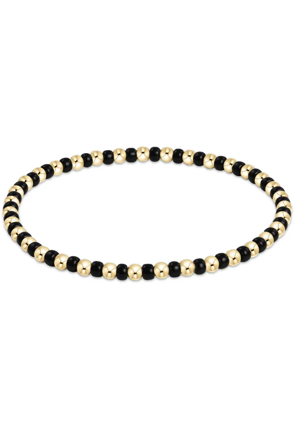 Gameday Hope Grateful Bracelet - Onyx | E Newton