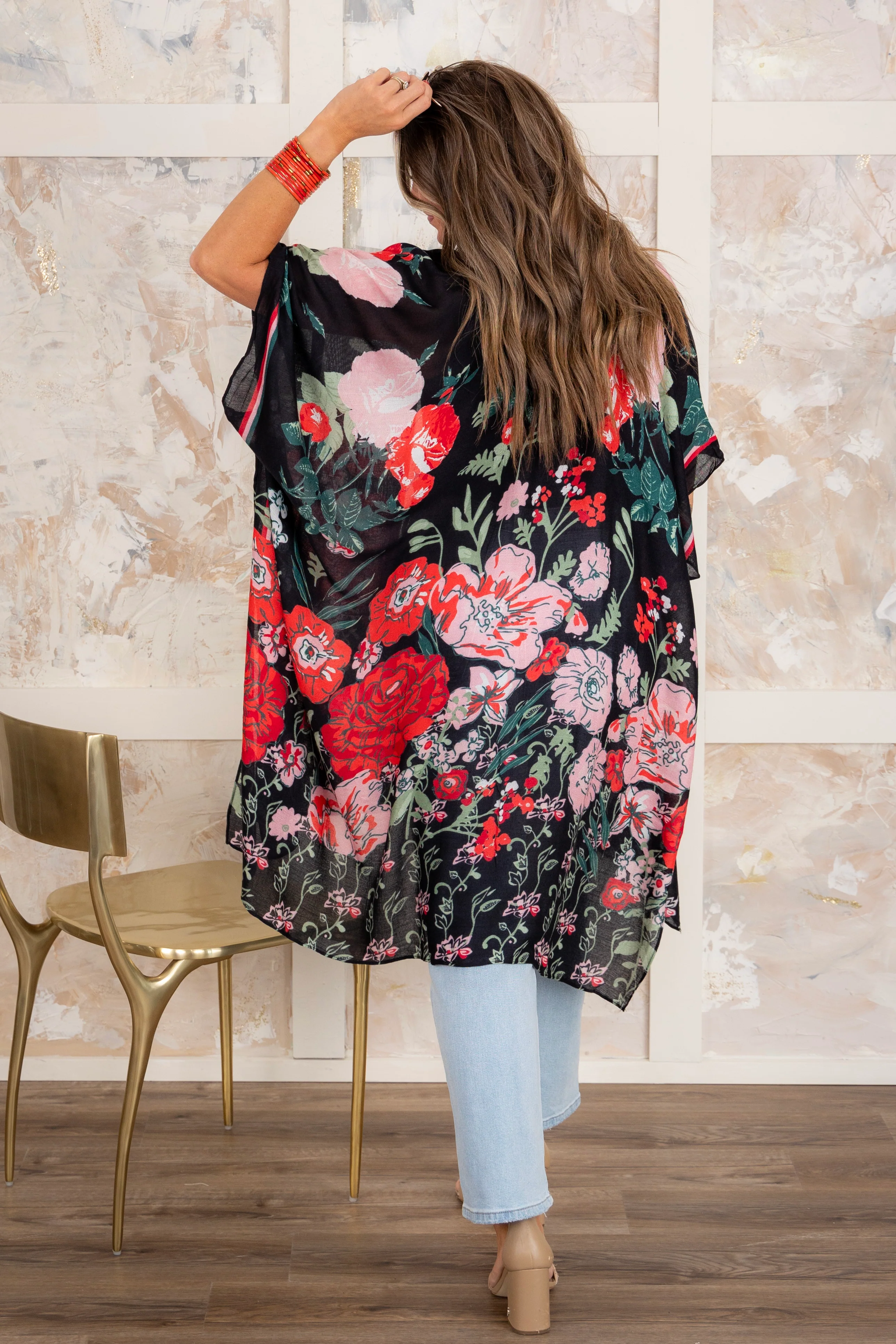 Garden Flower Kimono - FINAL SALE - Image 4
