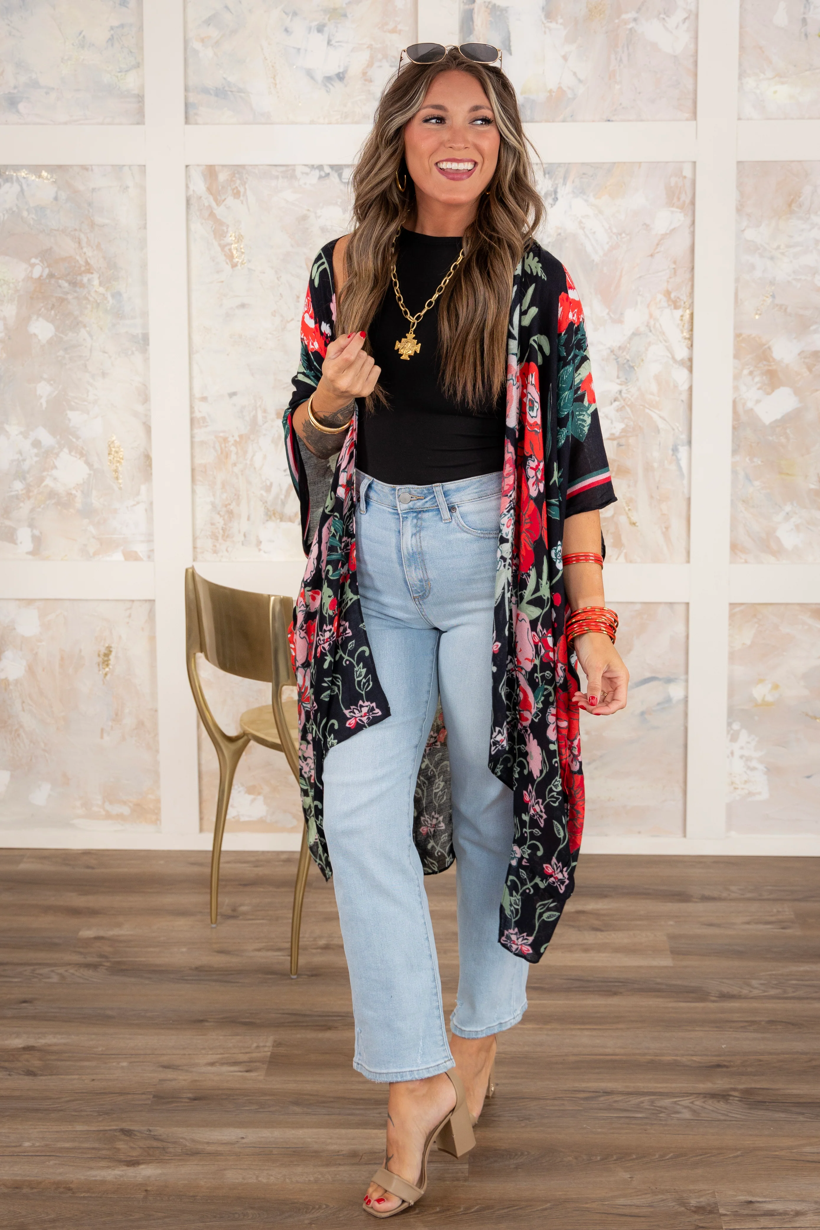 Garden Flower Kimono - FINAL SALE - Image 5