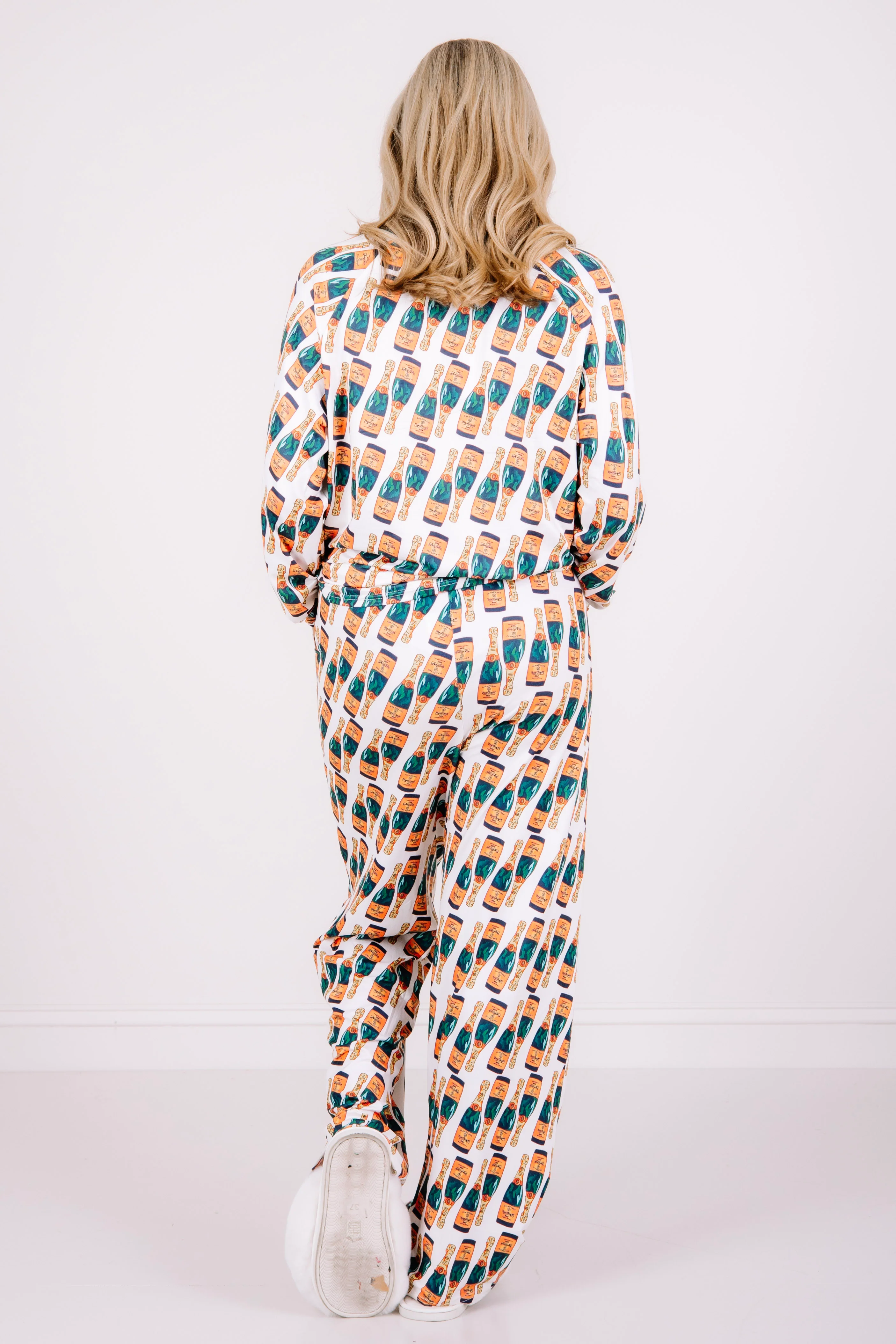 DOORBUSTER Girls Night Out Long Sleeve Pajama Set - Image 5