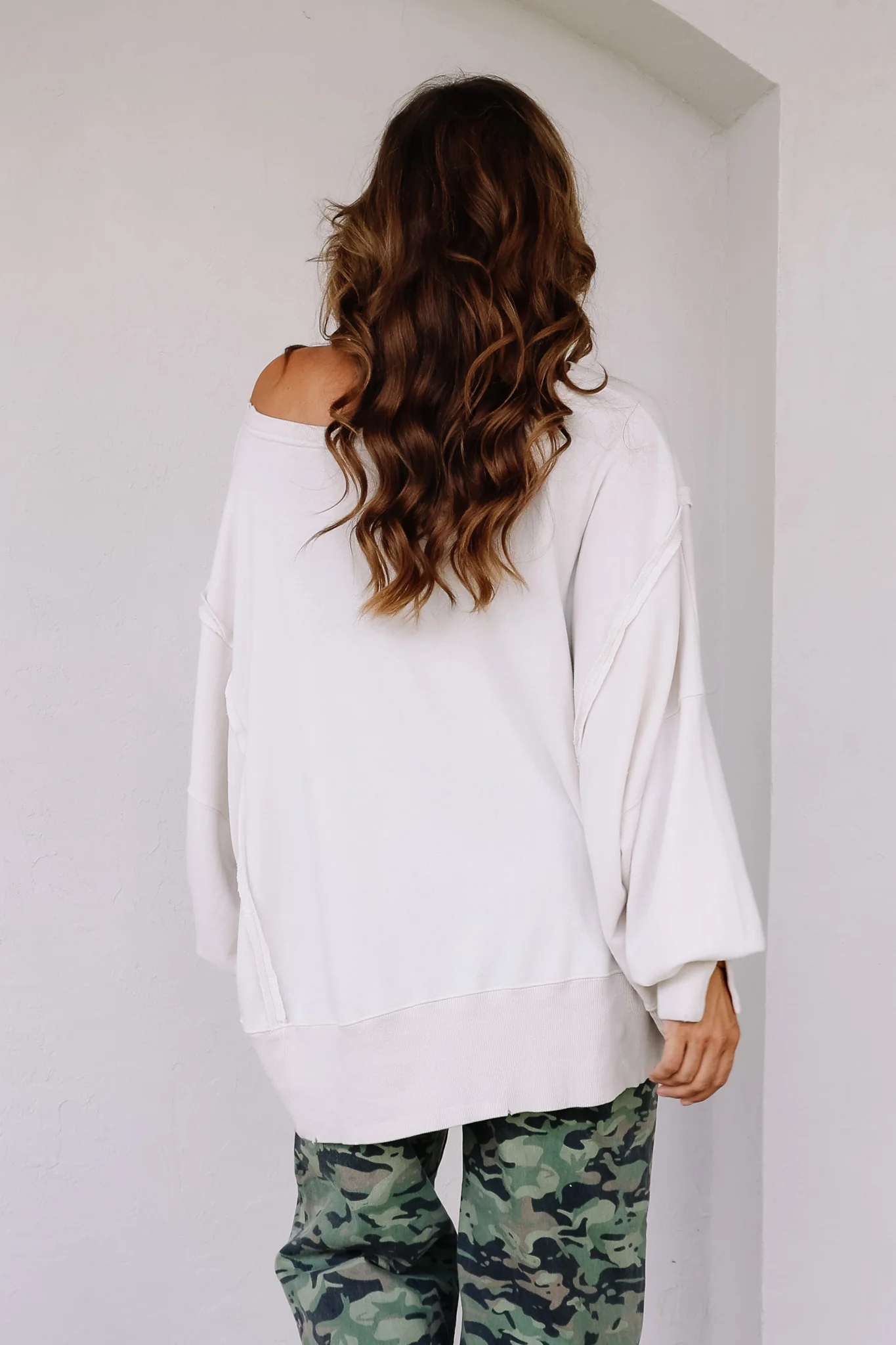 Free People Highland Cow Camden Sweatshirt - Image 6