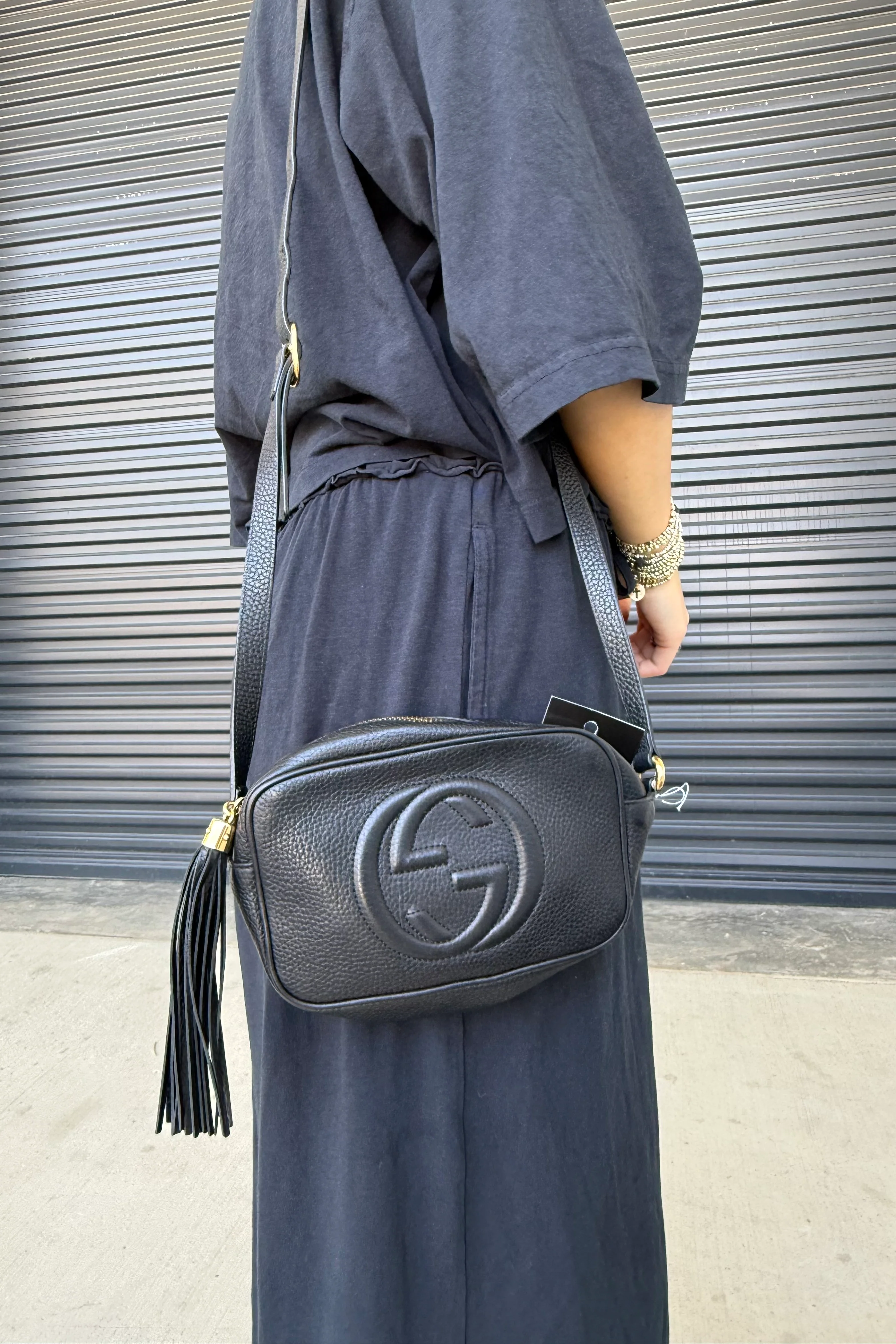 Gucci Soho Disco Crossbody Bag Leather Mini