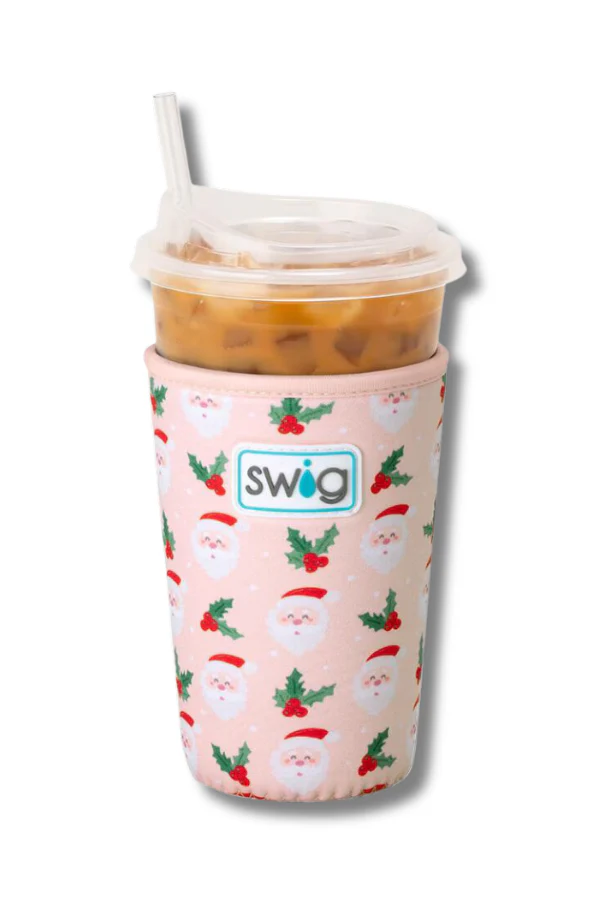 Iced Cup Coolie (22oz) - Holly Jolly | Swig
