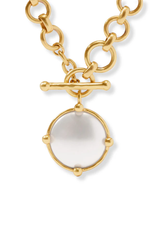 Julie Vos Honeybee Demi Pearl Link Necklace - Image 3