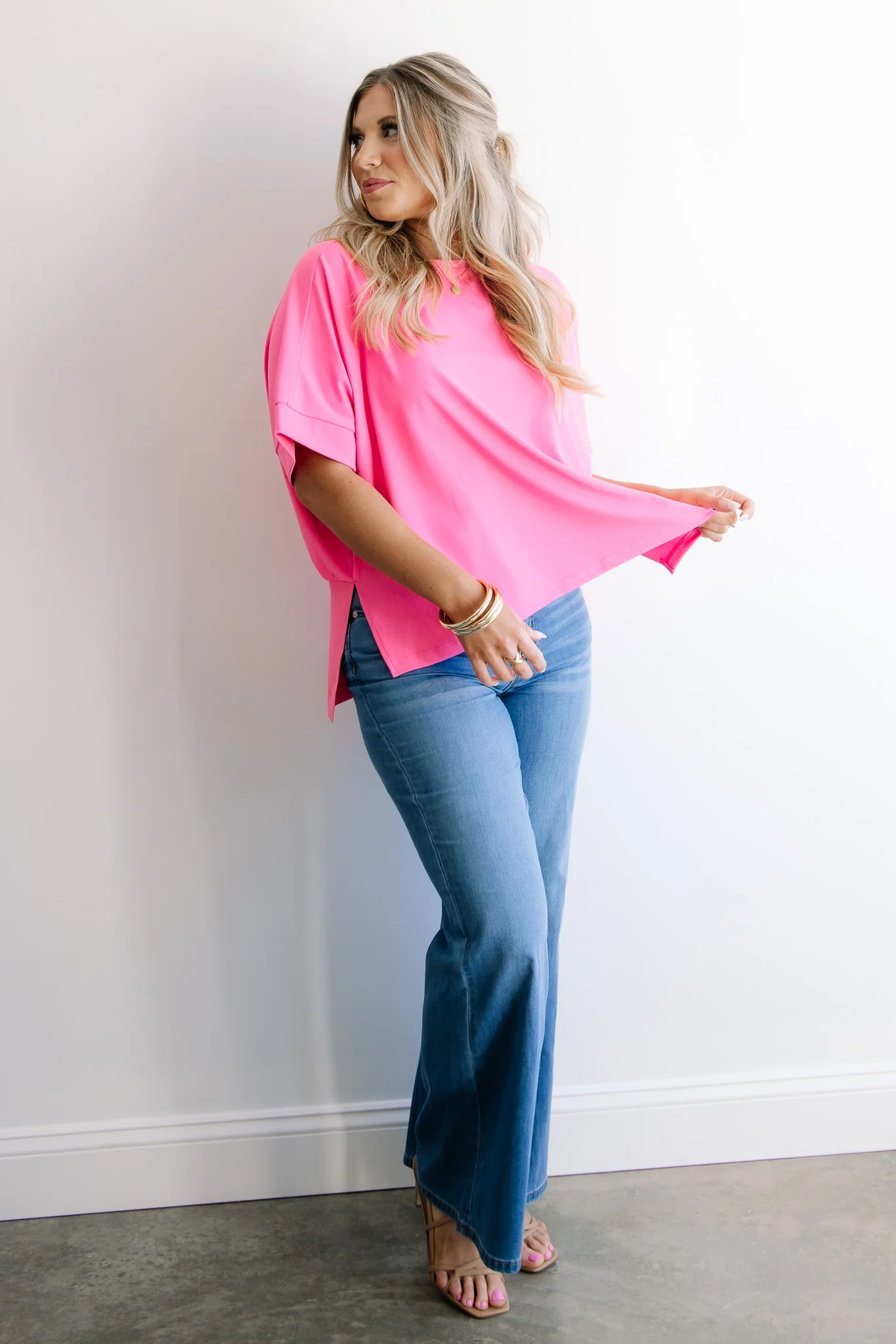 Joh Secret Circle Hot Pink Jurian Top - Image 3