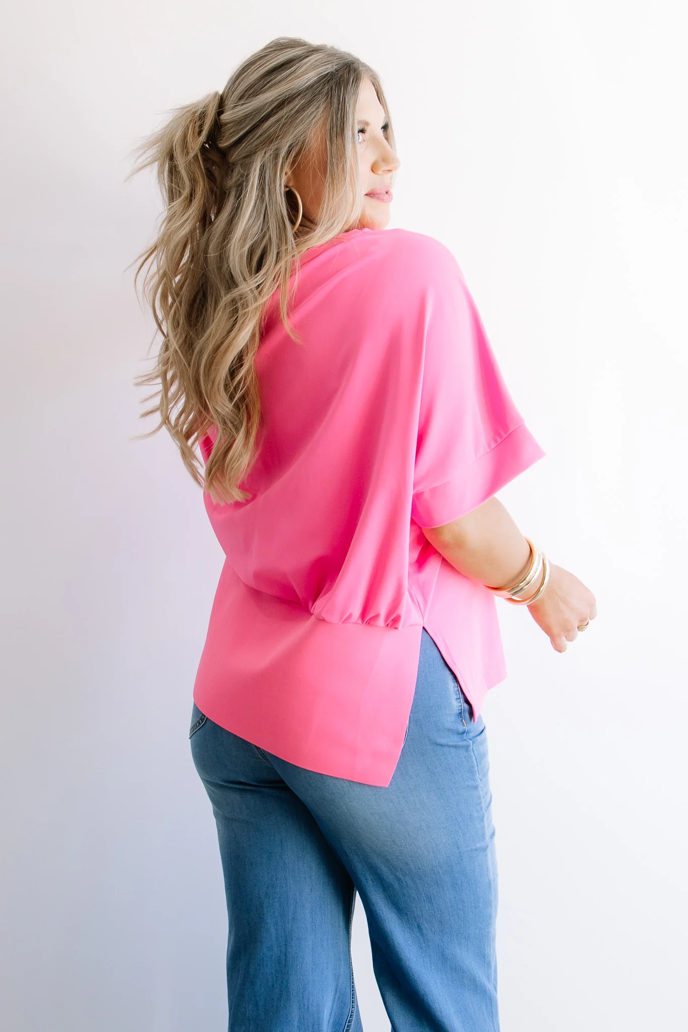 Joh Secret Circle Hot Pink Jurian Top - Image 4