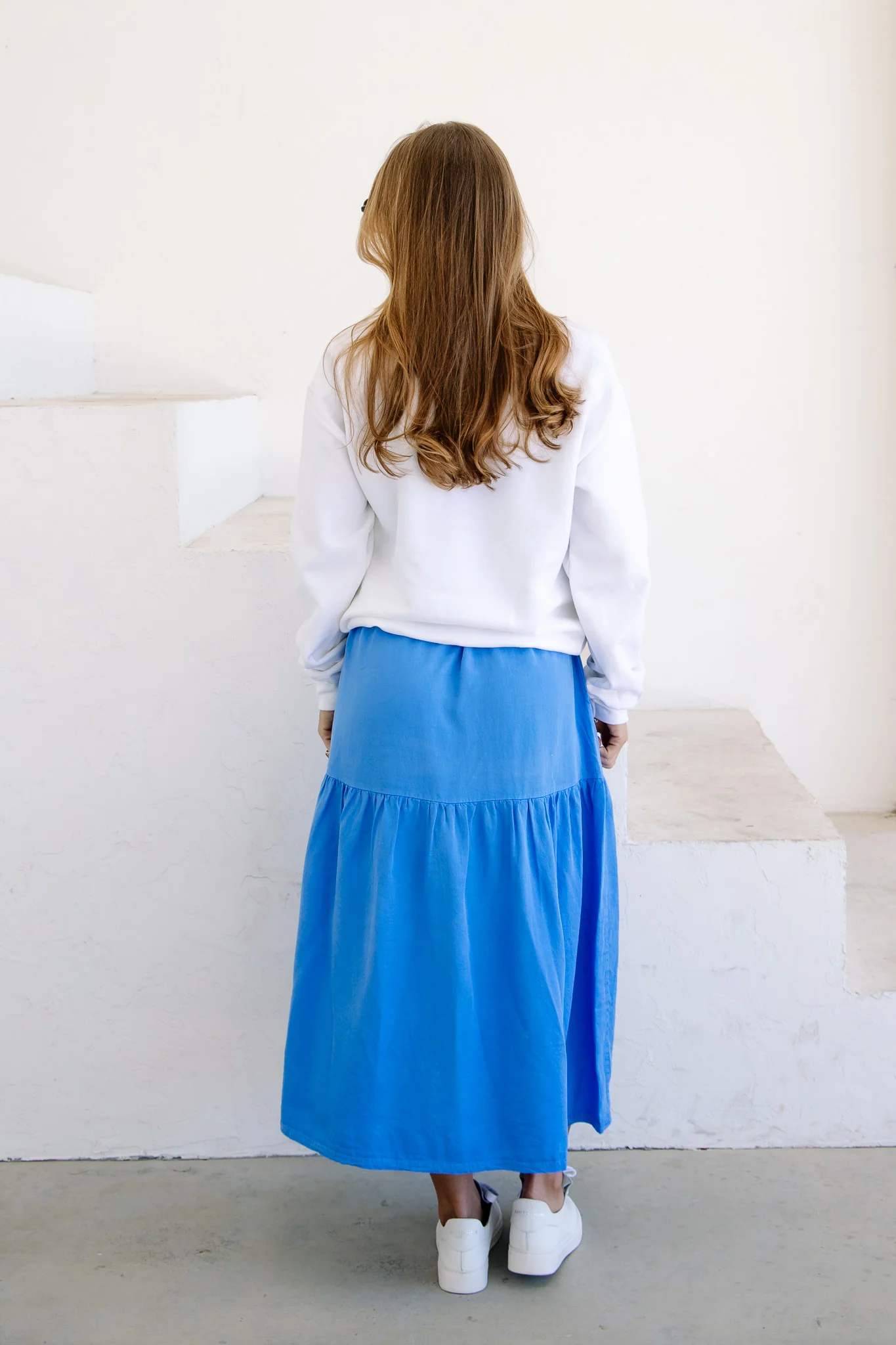 Hotel Charleston White Long Sleeve Sweatshirt - Image 4