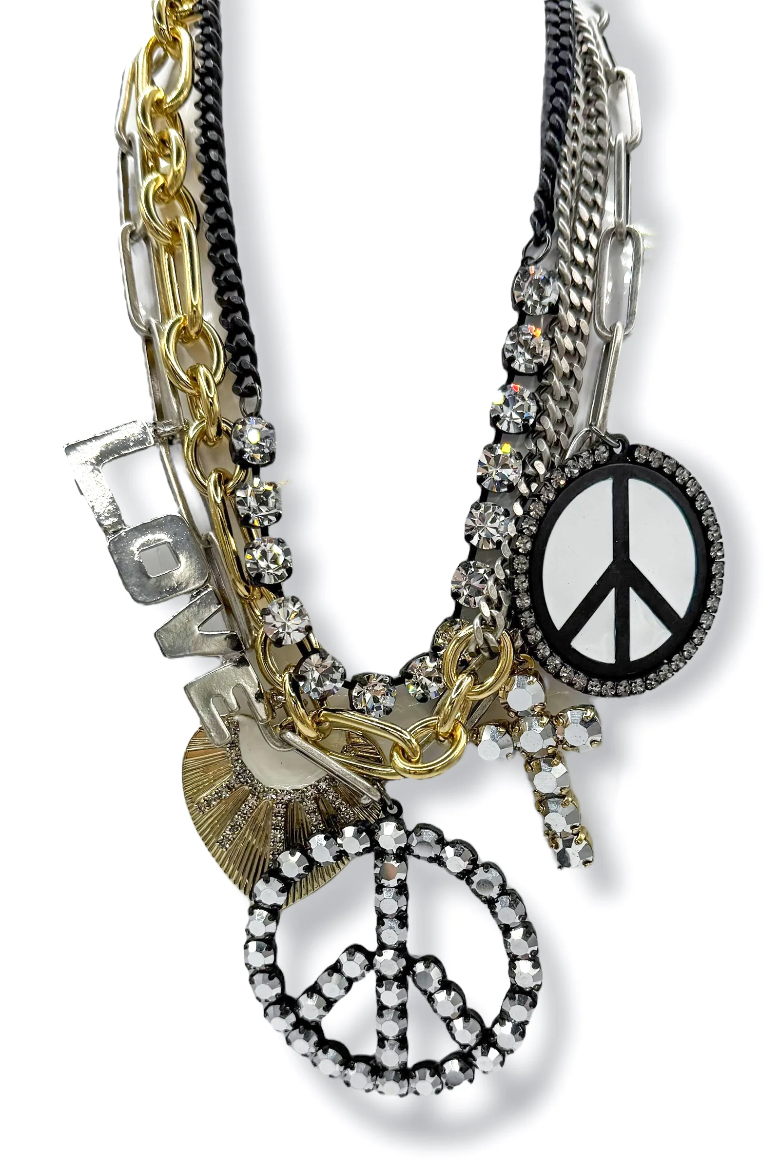 TOVA Joaquina Mixed Metals Necklace