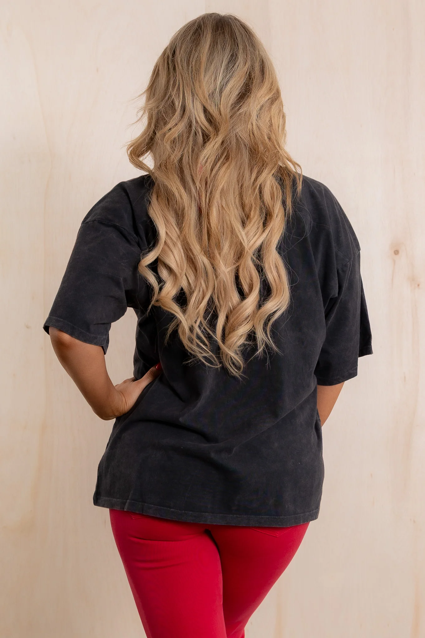 Send Her My Love Black Shot Sleeve Top - Image 5
