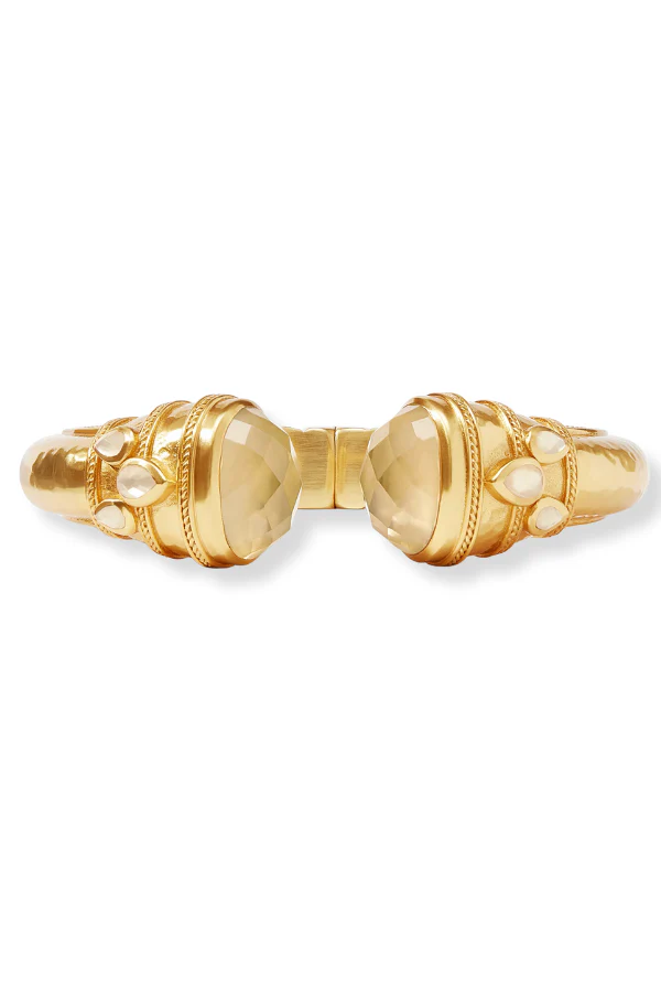 Julie Vos Canes Iridescent Champagne Cuff Bracelet