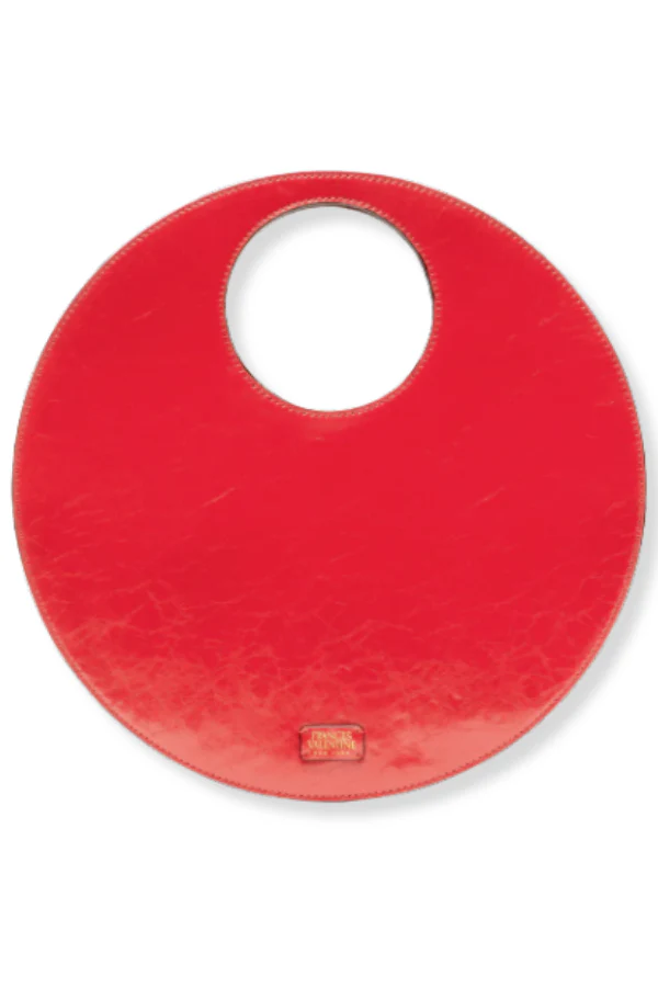 Frances Valentine Juno Red Round Bag