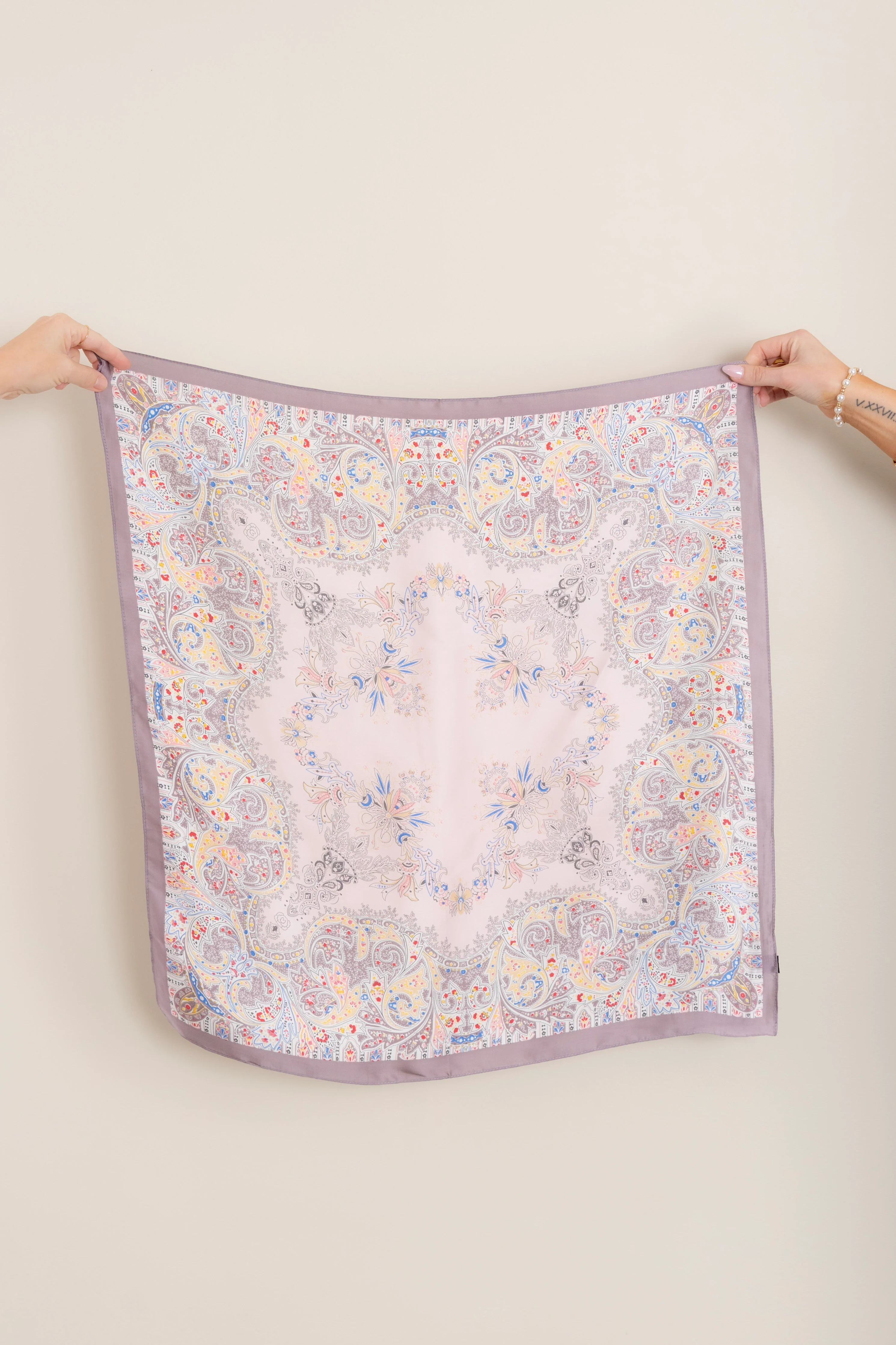 Just Wanna Have Fun Dusk Pink Scarf - Image 2