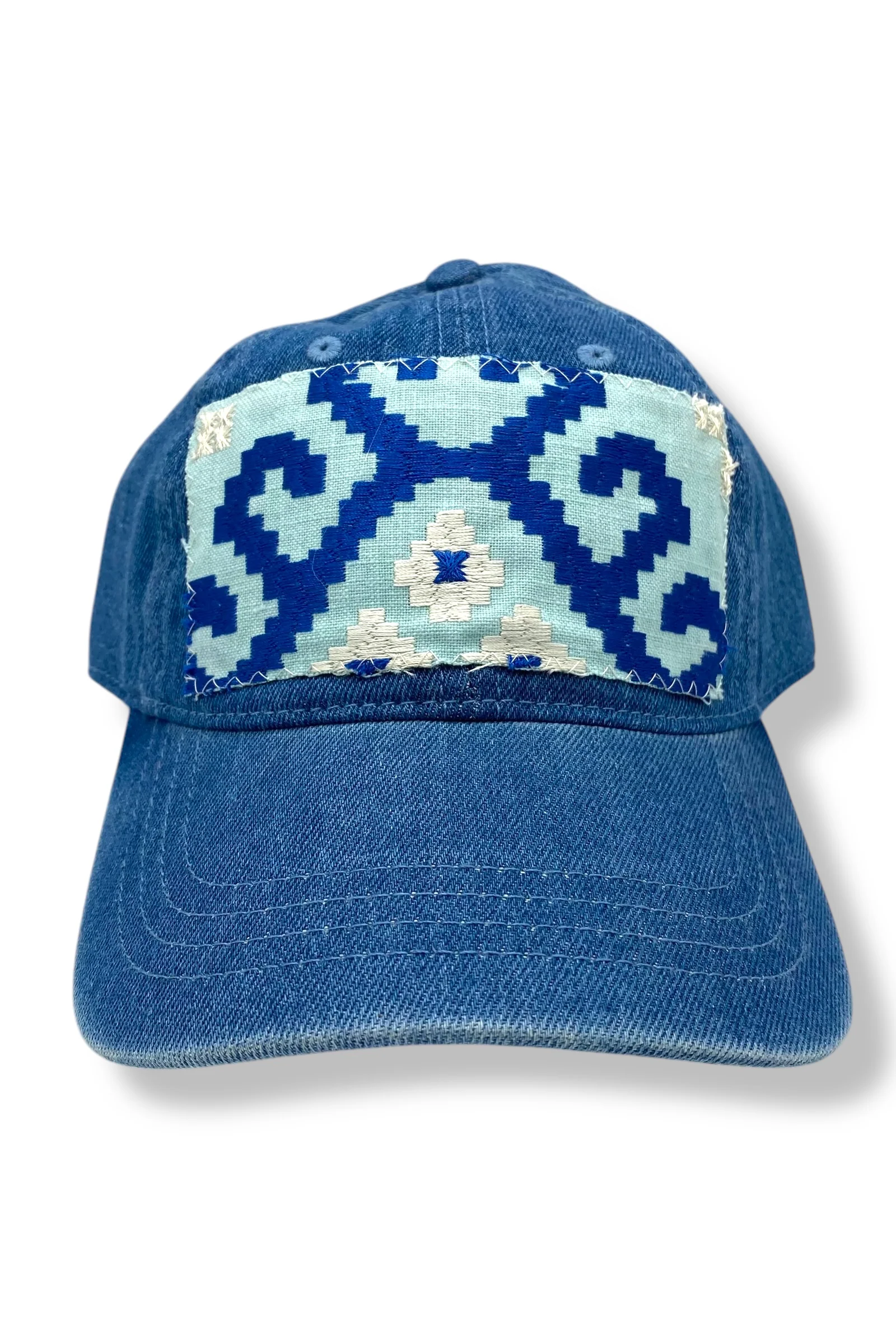 Kilim Baseball Hat Denim 2
