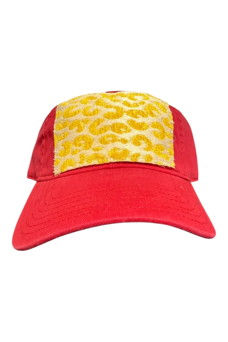 Kilim Baseball Hat - Red 50
