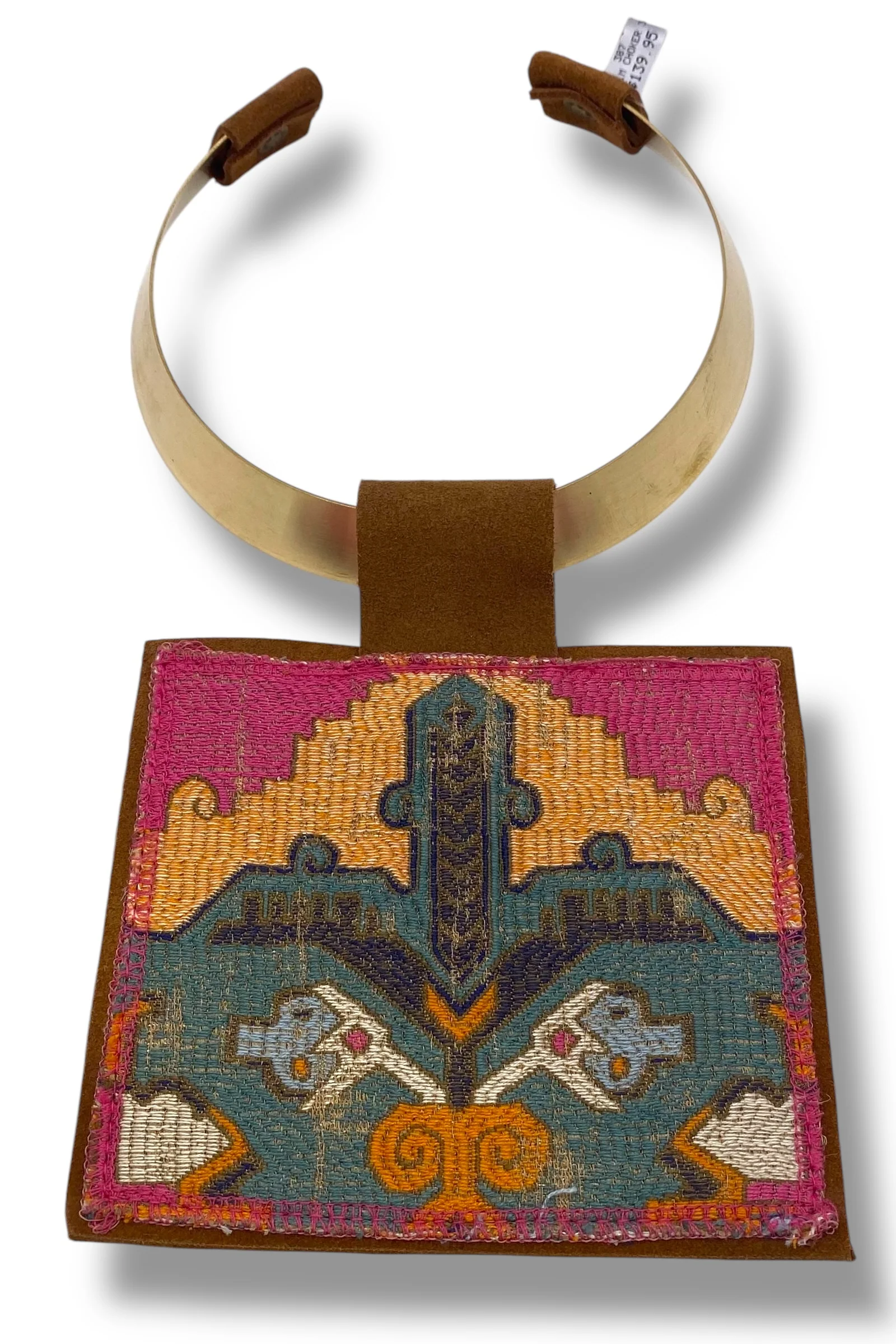 Kilim Choker Necklace - 387