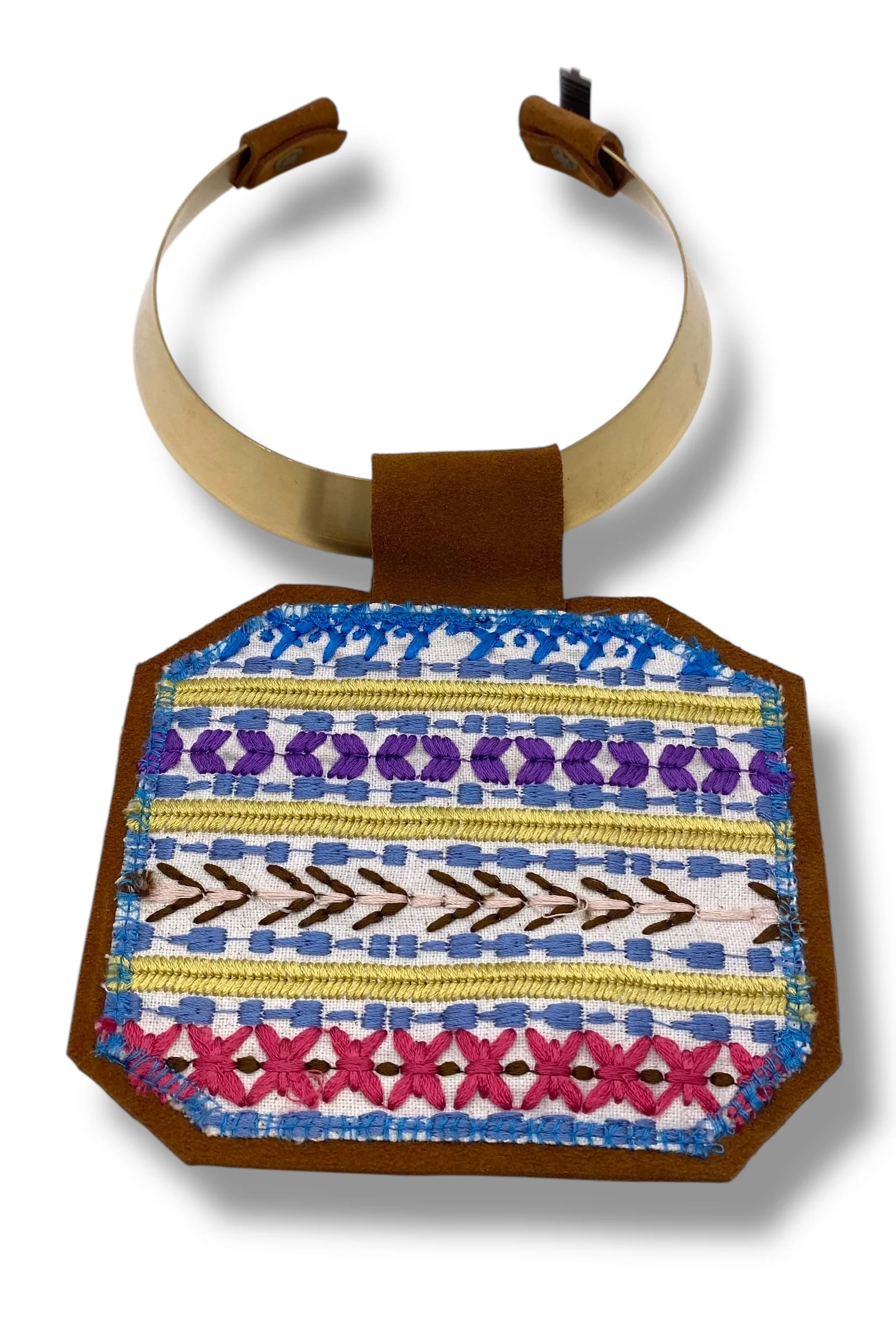 Kilim Choker Necklace - 405