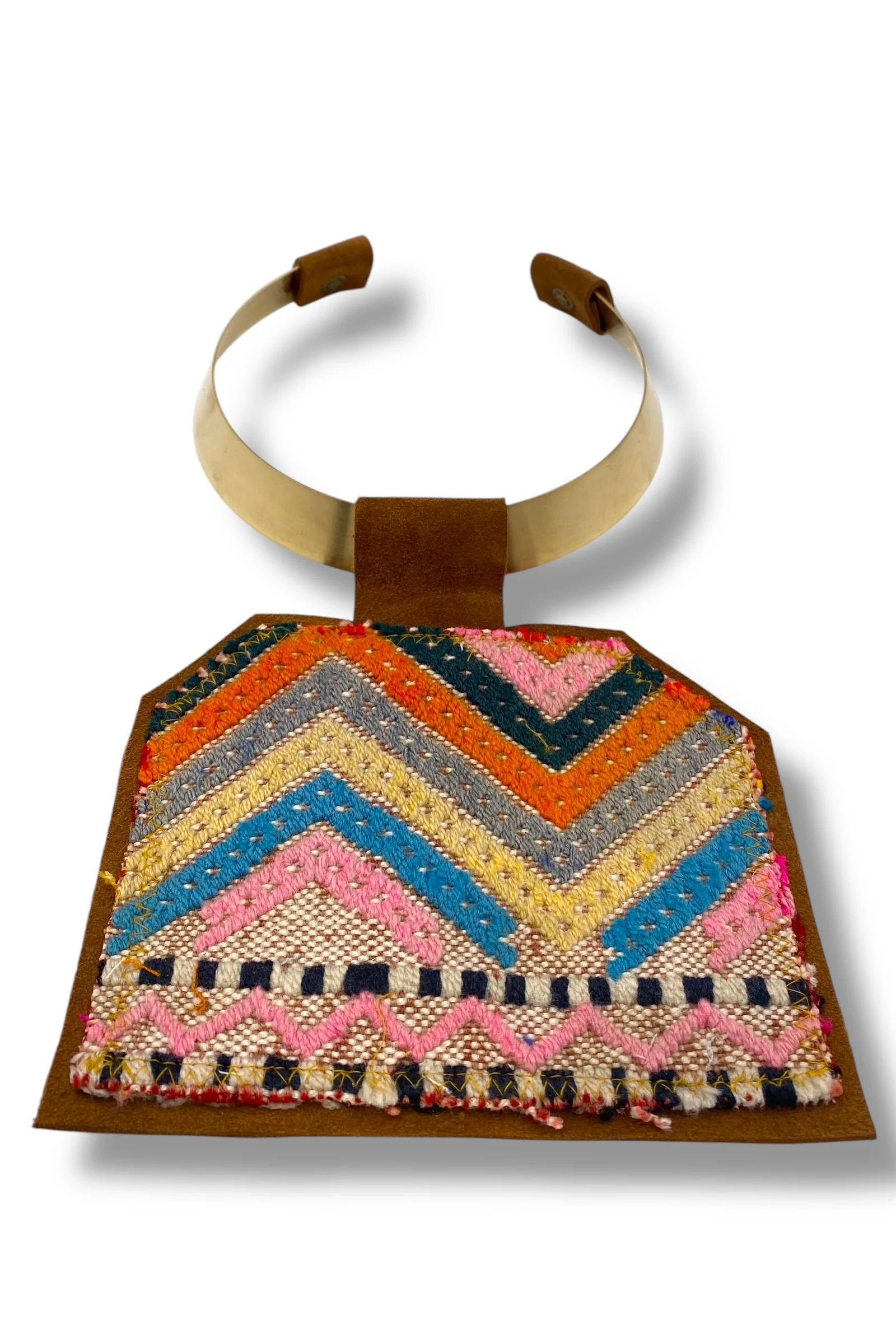 Kilim Choker Necklace - 422