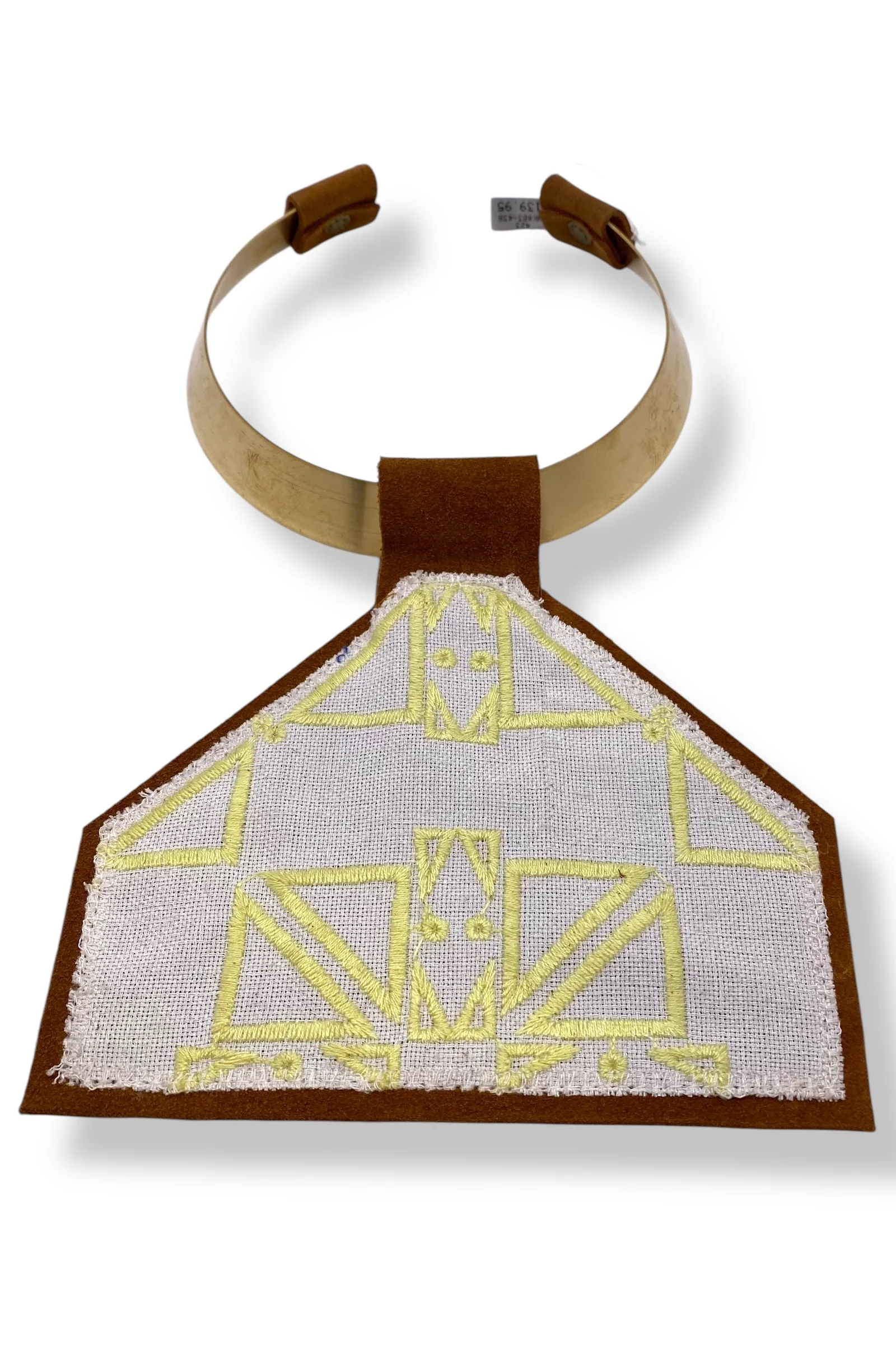Kilim Choker Necklace - 423