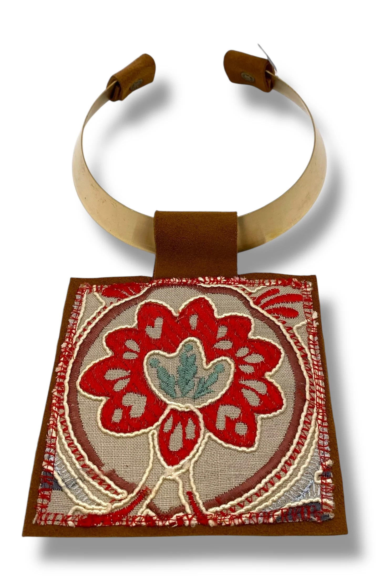 Kilim Choker Necklace - 425