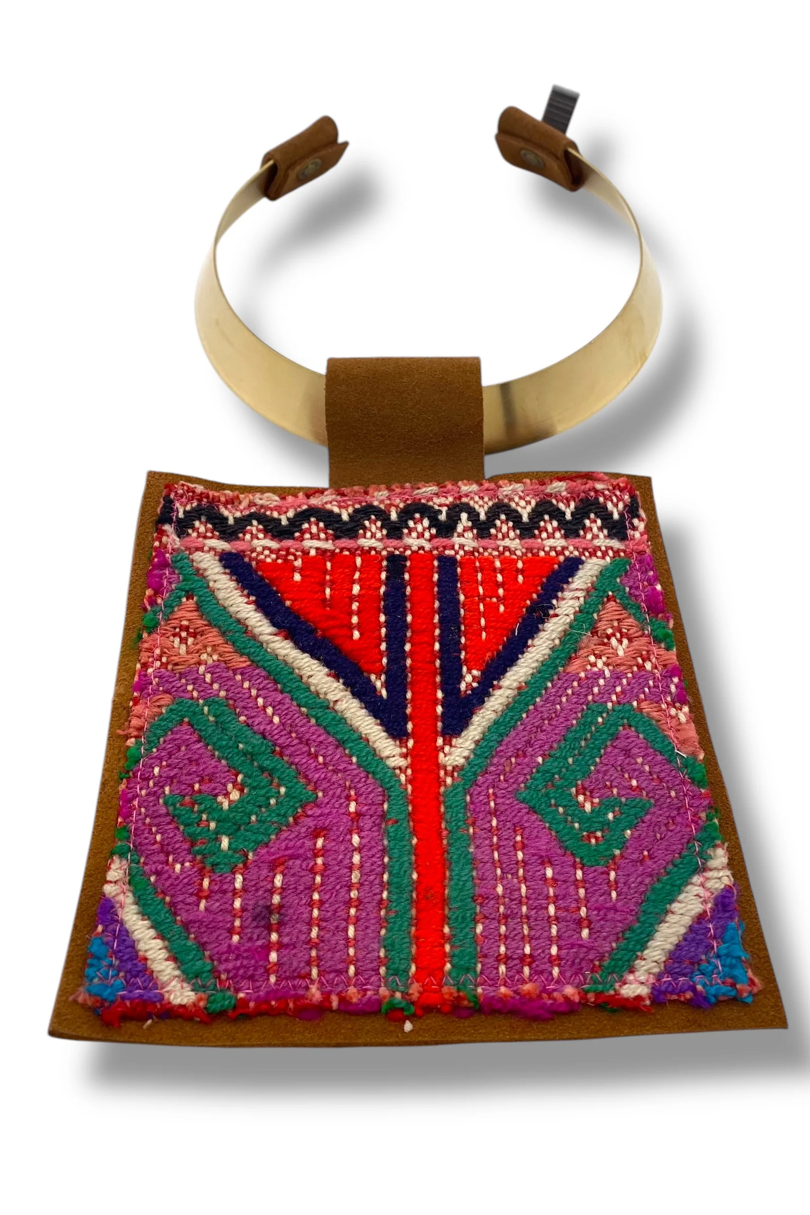 Kilim Choker Necklace - 429
