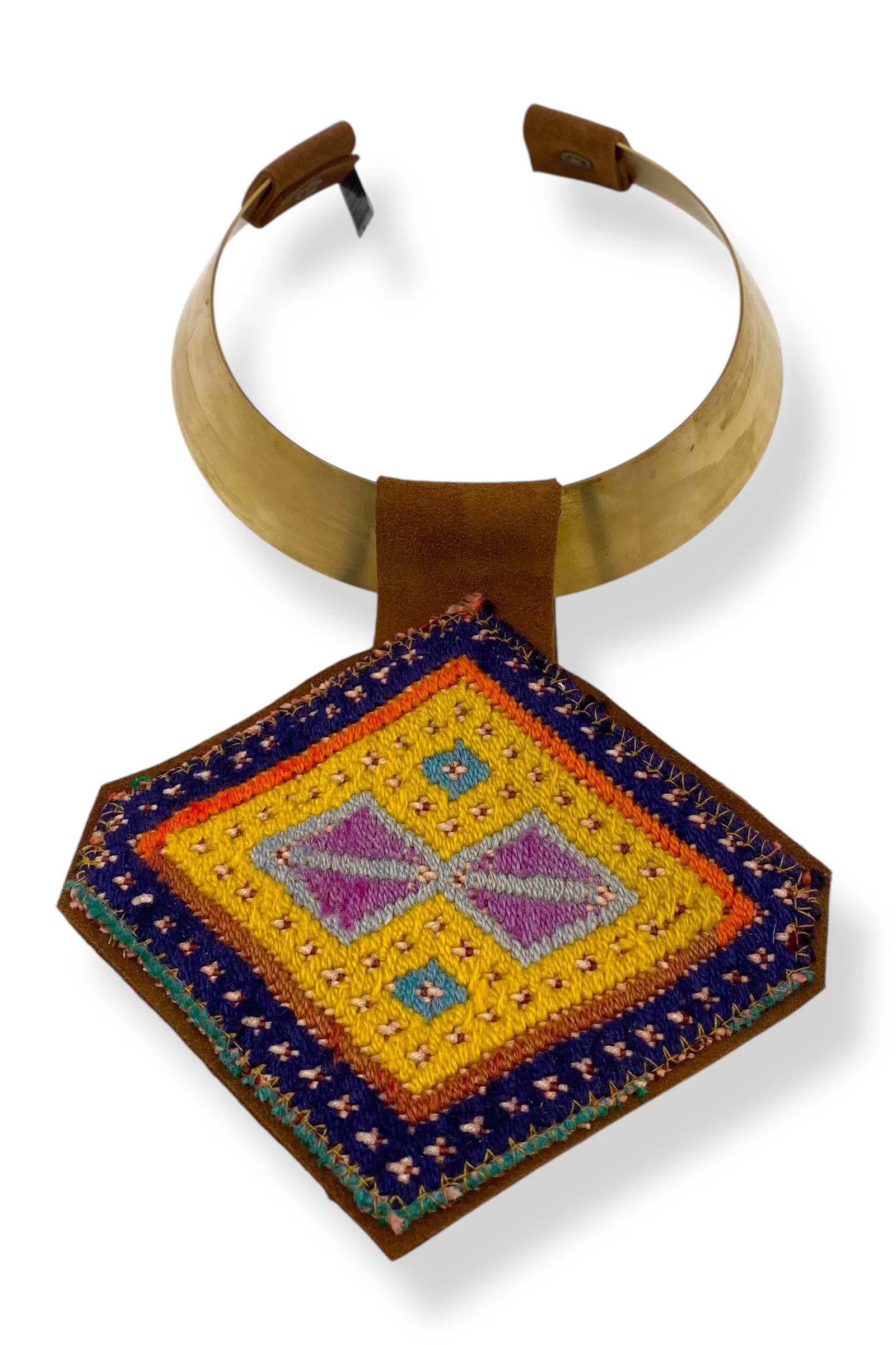 Kilim Choker Necklace - 440