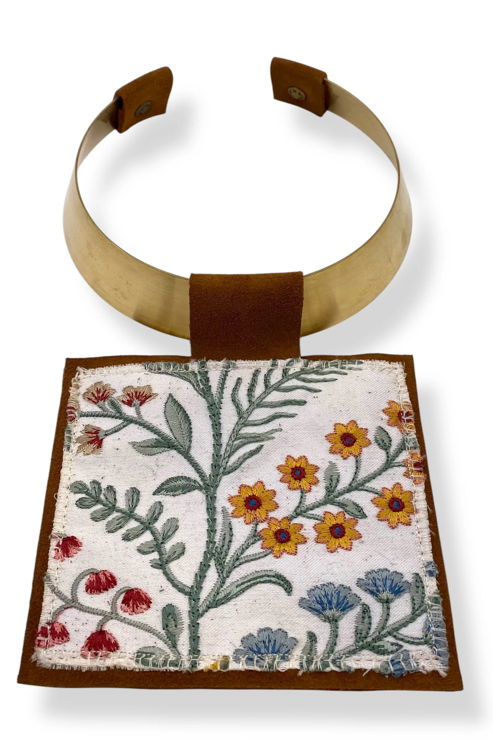 Kilim Choker Necklace - 466