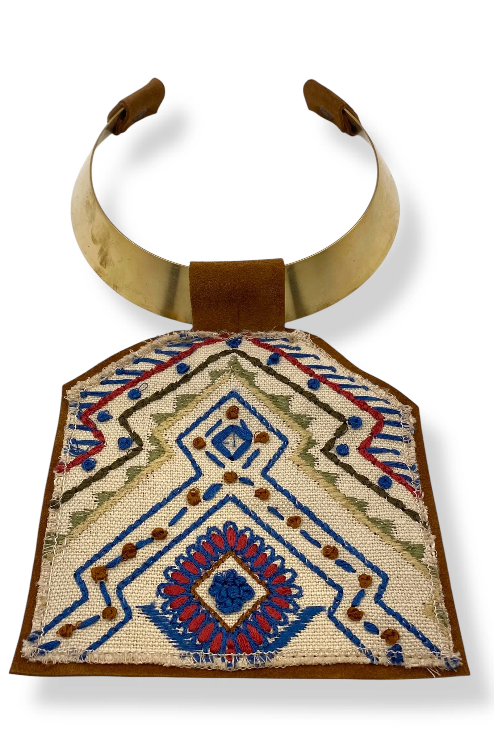 Kilim Choker Necklace - 479