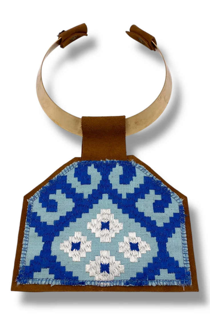 Kilim Choker Necklace - 526