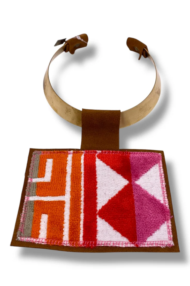 Kilim Choker Necklace - 529