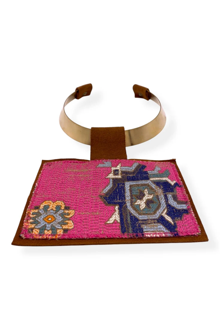 Kilim Choker Necklace - 547