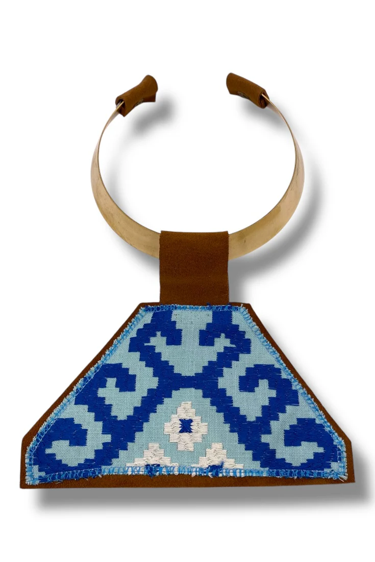 Kilim Choker Necklace - 553
