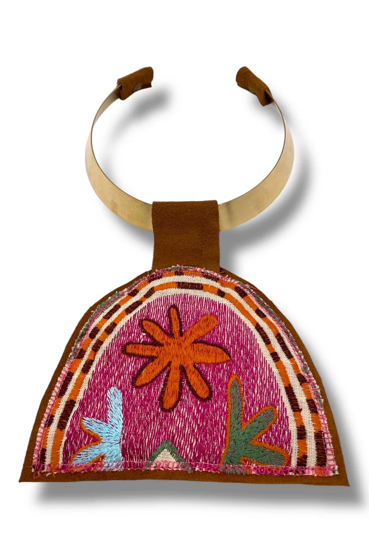 Kilim Choker Necklace - 556
