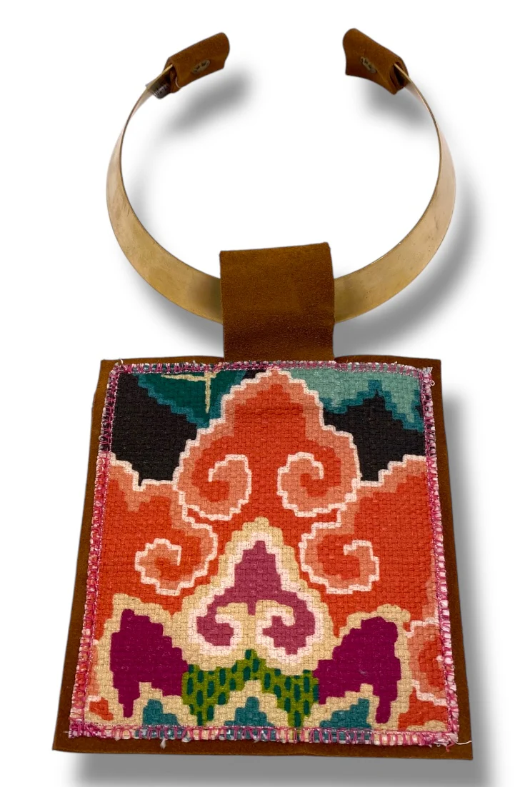 Kilim Choker Necklace - 563