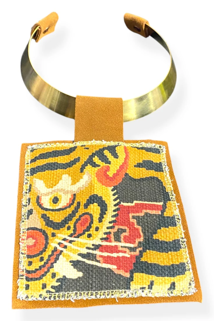 Kilim Choker Necklace - 572