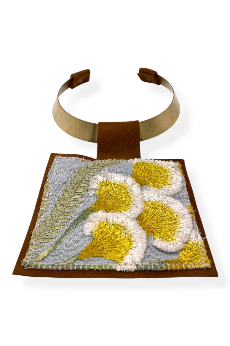 Kilim Choker Necklace - 580