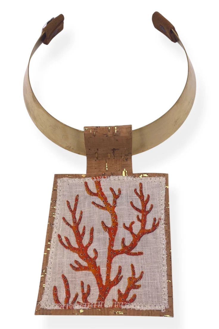 Kilim Choker Necklace - 586